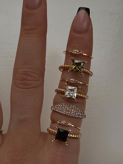 Anillo de Perla de Agua Dulce y Circón Delicado - Image 10