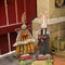 Adorno Conejo Vintage en Madera Desgastada