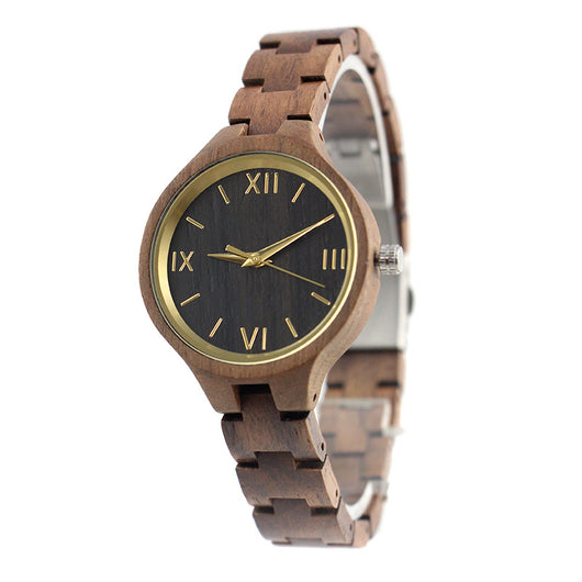 Reloj de Cuarzo Ébano con Cierre Plegable - Madera Maciza Premium - Image 13