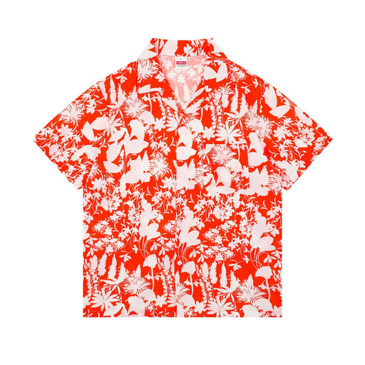 Camisa Clásica Retro Americana con Pajarita Cubana para Hombre - Image 3
