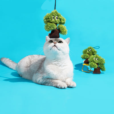 Juguete Interactivo de Menta Felina con Péndante - Mordedor y Rascador para Gatos - Image 2