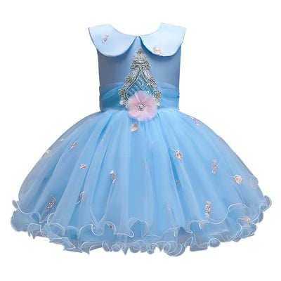 Vestido de Tul para Niñas - Diseño Fiesta y Espectáculo - Image 9