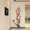 Adhesivo Mural 3D de Cristal Acrílico - Flor de Cerezo para Pared de TV
