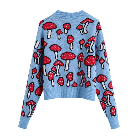 Suéter Tejido Jacquard Versátil para Mujer - Image 5