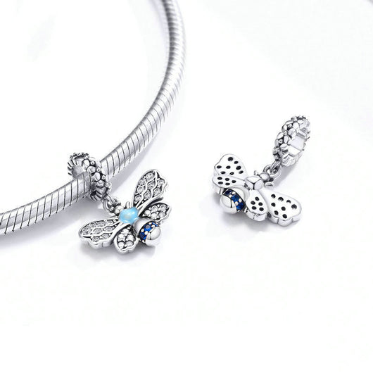 Pulsera de Plata de Ley DIY con Dijes Personalizables S925 - Image 4
