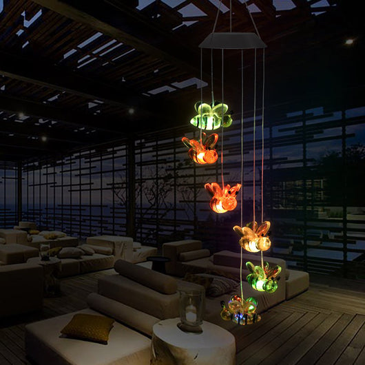 Lámpara Solar Decorativa Colibrí con Luz LED - Adorno de Jardín - Image 3
