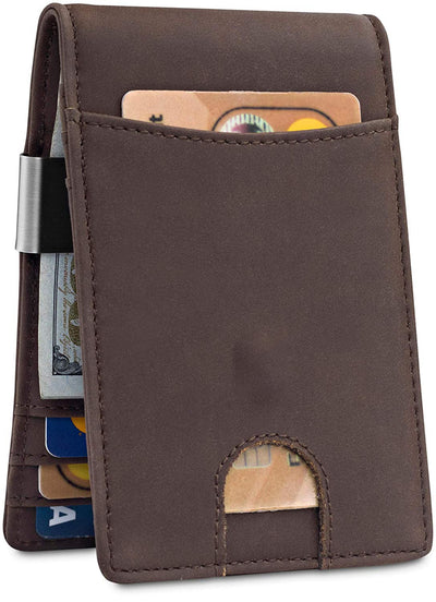 Cartera RFID para Hombre en Cuero Genuino - Protección Contra Robo de Datos - Image 14
