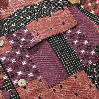 Camisa de Trabajo Manga Larga con Combinación de Colores para Hombre - Image 17