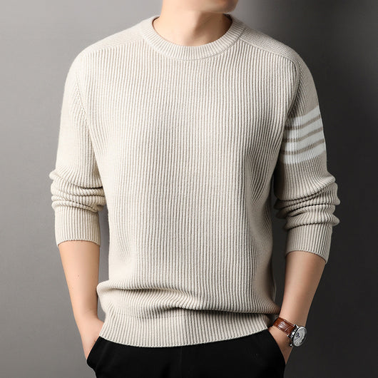 Playera Suelta de Cuello Redondo para Hombre