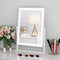 Espejo de Maquillaje Vertical con Luz LED para Dormitorio