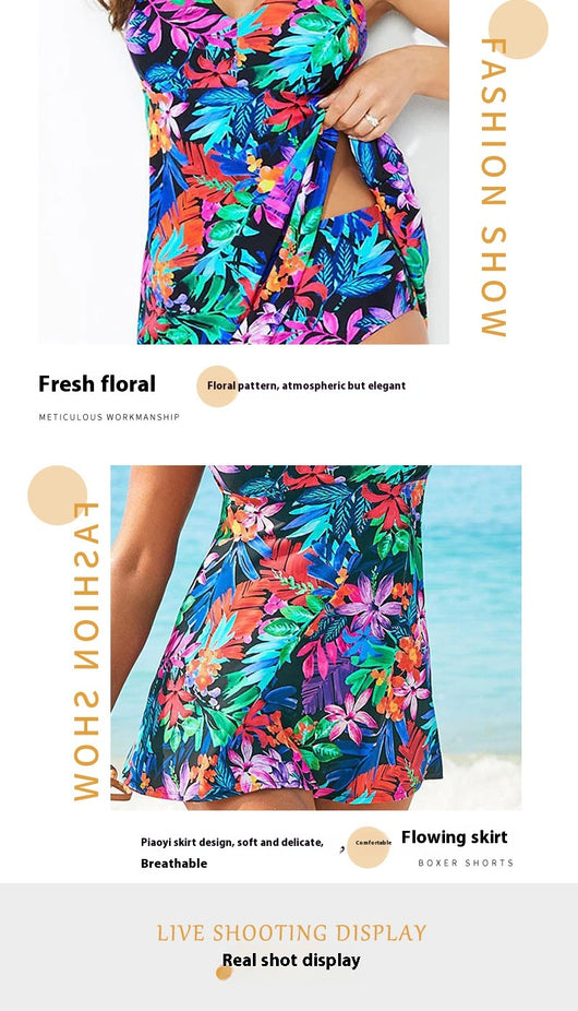 Bikini Talla Grande Dividido - Conjunto de Dos Piezas - Image 10