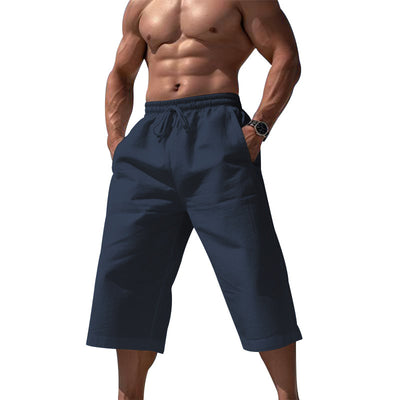 Pantalones Capri Casuales Transpirables para Hombre - Image 15