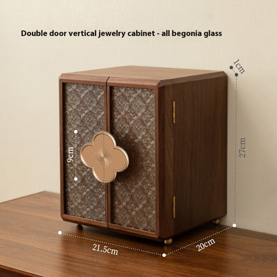 Caja de Joyería de Madera Estilo Chino - Organizador Elegante para Joyas - Image 3