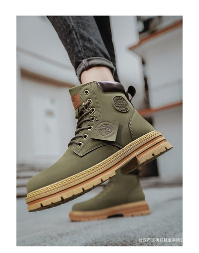 Botas Martens Casual Británicas para Hombre - Estilo Versátil - Image 15