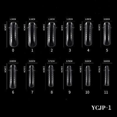 Molde de Uñas Postizas sin Papel de Soporte - Extensión de Acrílico Profesional - Image 4