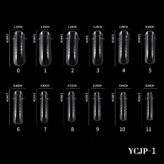 Molde de Uñas Postizas sin Papel de Soporte - Extensión de Acrílico Profesional - Image 4