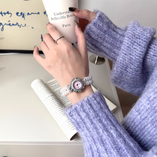 Reloj de Pulsera con Perlas para Mujer - Image 26