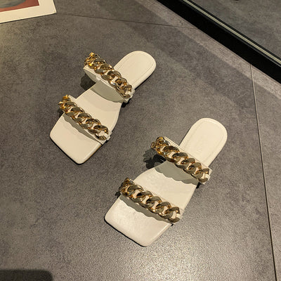 Sandalias Étnicas con Cadena para Mujer - Comodidad de Verano - Image 12