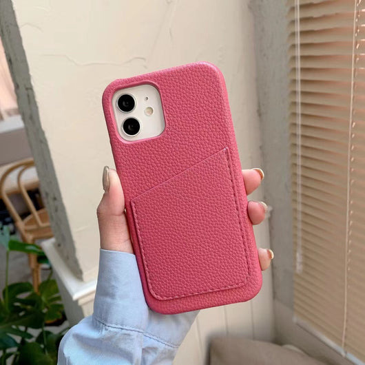Funda para Teléfono con Ranura para Tarjetas y Textura Piel de Cocodrilo - Image 2