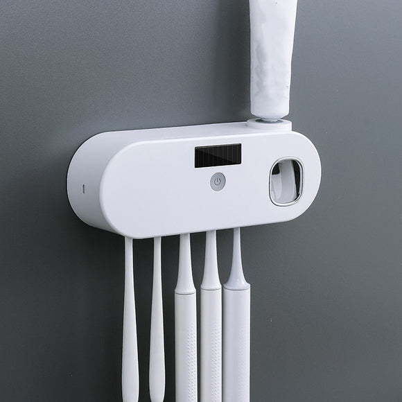 Soporte Inteligente para Cepillo de Dientes con Desinfección UV