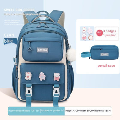 Mochila Escolar Impermeable para Niñas - Gran Capacidad y Resistente - Image 11