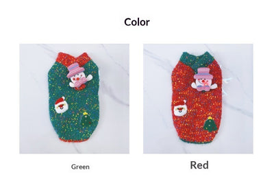 Suéter Navideño para Mascotas - Abrigo Cálido Otoño Invierno - Image 11