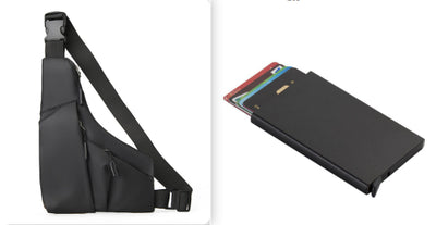 Bolsa Cruzada Triangular para Hombre - Casual y Funcional - Image 12