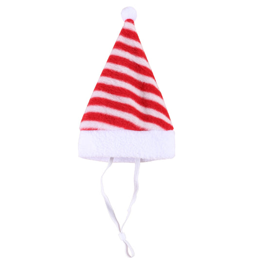 Gorro Navideño Multicolor a Rayas para Mascotas - Image 13