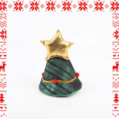 Disfraz Navideño para Gatos - Capa de Árbol con Gorro de Estrella - Image 10