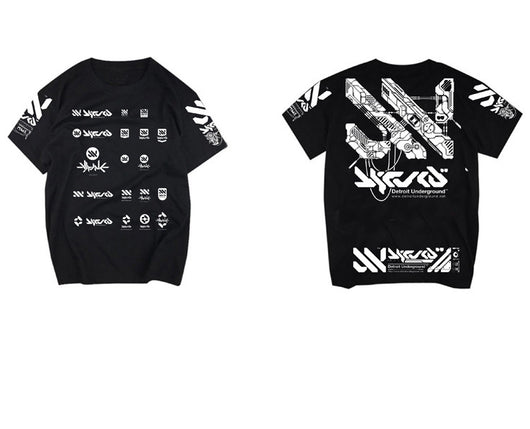 Camiseta Electrónica Underground para Hombre - Estilo Vanguardista - Image 12
