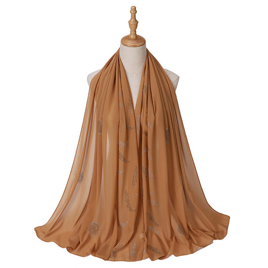 Pañuelo Elegante con Strass Cerrado para Mujer - Accesorio de Moda Versátil - Image 19