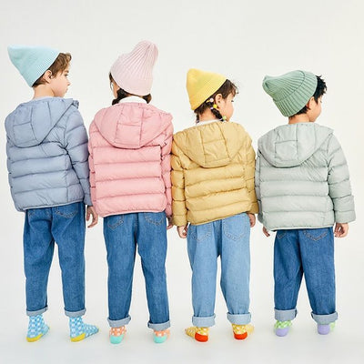 Chaqueta Acolchada con Capucha para Niños y Niñas - Image 4