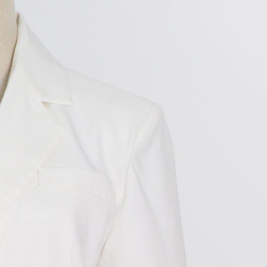 Chaqueta Mesh Suelta con Volantes - Estilo Casual Moderno - Image 18