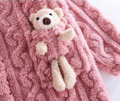 Pijamas Infantiles de Franela Suave para el Hogar - Image 15