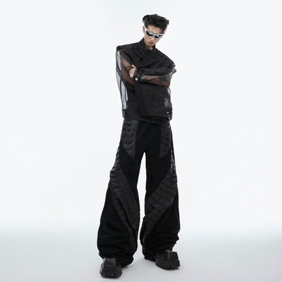 Pantalones Casuales Holgados con Costura Relajada - Image 8