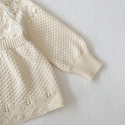 Cardigan Tejido Calado para Bebé y Niños - Image 11