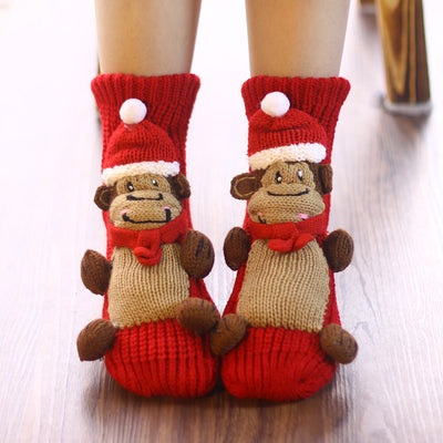 Calcetines Navideños Gruesos para Adulto con Línea Reforzada - Image 2