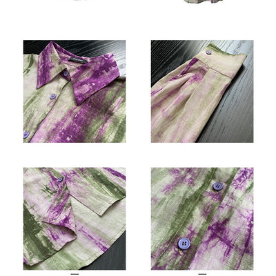 Camisa Tie-Dye de Manga Larga con Diseño Exclusivo - Image 10