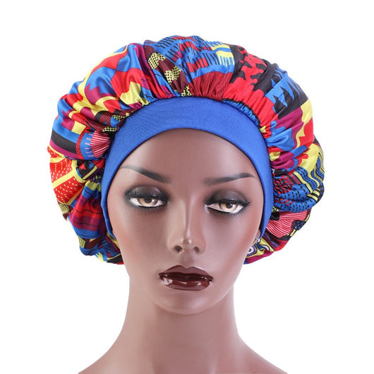 Capa Larga de Seda Estampada Africana - Image 26