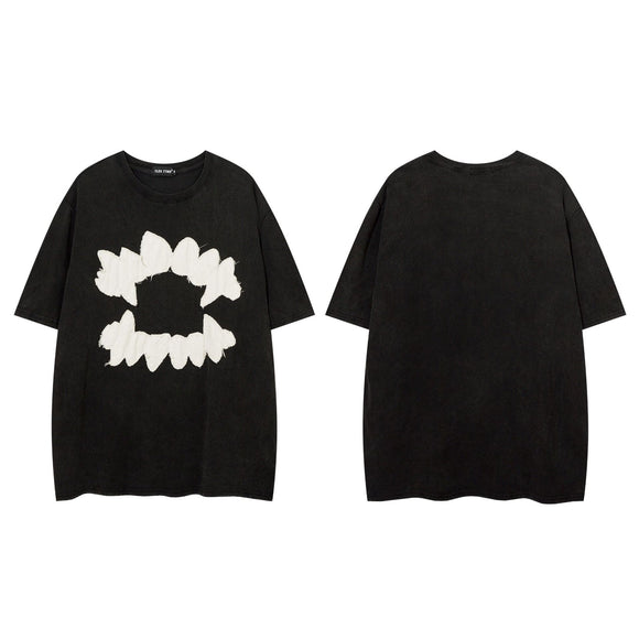 Camiseta Suelta de Manga Corta - Comodidad Total