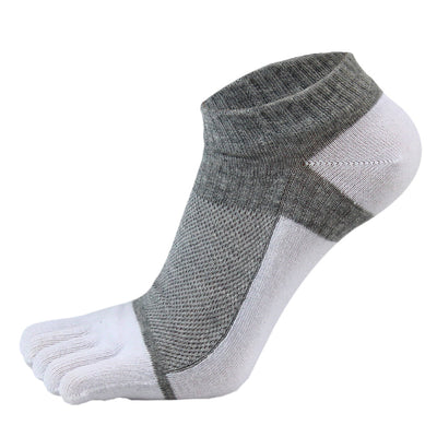 Calcetines Deportivos de Algodón Puro con Malla y Dedos Separados - Image 20