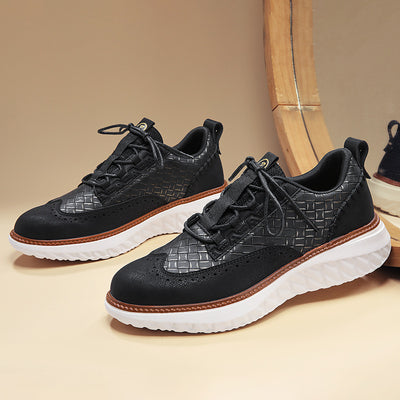 Tenis Deportivos Transpirables con Textura Tejida para Hombre - Image 15