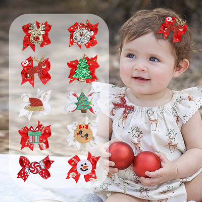 Broche de Lazo Navideño para Niñas - Image 26