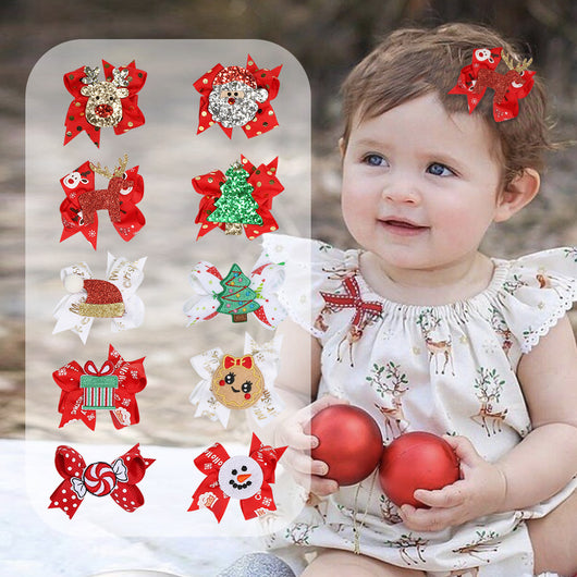 Broche de Lazo Navideño para Niñas - Image 26
