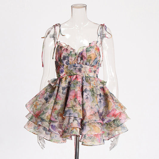 Vestido Corto Cintura Alta para Mujer - Image 2