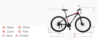 Bicicleta de Montaña con Suspensión de Aleación de Aluminio y Frenos de Disco - Image 6
