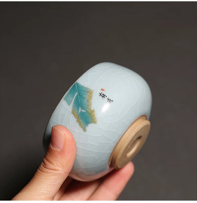 Taza de Té Ruyao Tianqing - Cerámica Artesanal Tradicional - Image 17