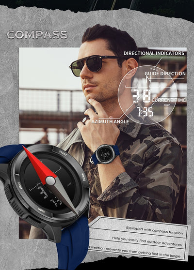 Reloj Deportivo Multifuncional Resistente al Agua para Hombre - Image 21