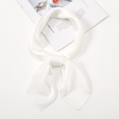 Pañuelo de Satén Liso Versátil y Elegante - Image 7