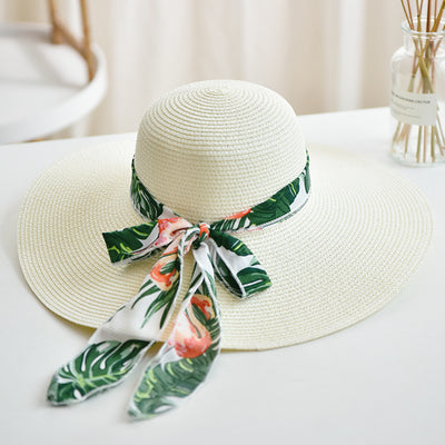 Sombrero de Paja con Cintas de Gasa - Image 9